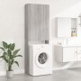 Sonoma gray washing machine cabinet 64x25.5x190 cm by vidaXL, Accessories for washing machines and dryers - Ref: Foro24-81319...