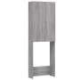 Armario de lavadora gris Sonoma 64x25,5x190 cm de vidaXL, Accesorios para lavadoras y secadoras - Ref: Foro24-813192, Precio:...