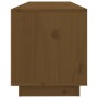 Mueble de TV madera maciza de pino marrón miel 100x34x40 cm de vidaXL, Muebles TV - Ref: Foro24-818228, Precio: 99,92 €, Desc...