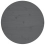 Solid gray pine wood table surface Ø60x2.5 cm by vidaXL, Table tops - Ref: Foro24-813668, Price: 34,70 €, Discount: %