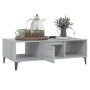 Mesa de centro madera de ingeniería gris Sonoma 103,5x60x35cm de vidaXL, Mesas de centro - Ref: Foro24-813180, Precio: 56,99 ...