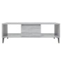 Sonoma gray engineered wood coffee table 103.5x60x35cm by vidaXL, Coffee table - Ref: Foro24-813180, Price: 56,94 €, Discount: %