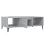 Mesa de centro madera de ingeniería gris Sonoma 103,5x60x35cm de vidaXL, Mesas de centro - Ref: Foro24-813180, Precio: 56,99 ...