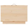 Storage boxes with lid, 3 pieces, solid pine wood by vidaXL, Lockers and storage cabinets - Ref: Foro24-818245, Price: 96,99 ...