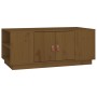 Mesa de centro madera maciza de pino marrón miel 100x50x41 cm de vidaXL, Mesas de centro - Ref: Foro24-818258, Precio: 142,18...