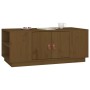 Mesa de centro madera maciza de pino marrón miel 100x50x41 cm de vidaXL, Mesas de centro - Ref: Foro24-818258, Precio: 142,18...