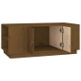 Mesa de centro madera maciza de pino marrón miel 100x50x41 cm de vidaXL, Mesas de centro - Ref: Foro24-818258, Precio: 142,18...