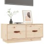 TV-Schrank aus massivem Kiefernholz, 80 x 34 x 35 cm von vidaXL, TV-Möbel - Ref: Foro24-818240, Preis: 67,99 €, Rabatt: %