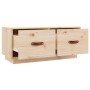 TV-Schrank aus massivem Kiefernholz, 80 x 34 x 35 cm von vidaXL, TV-Möbel - Ref: Foro24-818240, Preis: 67,99 €, Rabatt: %