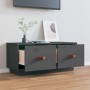 Gray pine solid wood TV cabinet 80x34x35 cm by vidaXL, TV Furniture - Ref: Foro24-818242, Price: 59,34 €, Discount: %