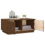 Mesa de centro madera maciza de pino marrón miel 80x50x35 cm de vidaXL, Mesas de centro - Ref: Foro24-818253, Precio: 66,07 €...