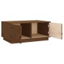 Mesa de centro madera maciza de pino marrón miel 80x50x35 cm de vidaXL, Mesas de centro - Ref: Foro24-818253, Precio: 66,07 €...