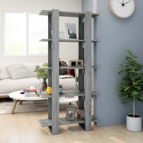 Sonoma gray plywood shelving 80x30x160 cm by vidaXL, Bookcases and shelves - Ref: Foro24-813573, Price: 62,99 €, Discount: %