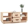 Mesa de centro de madera maciza de pino 100x50x41 cm de vidaXL, Mesas de centro - Ref: Foro24-818270, Precio: 102,69 €, Descu...