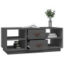 Solid gray pine wood coffee table 100x50x41 cm by vidaXL, Coffee table - Ref: Foro24-818272, Price: 122,99 €, Discount: %