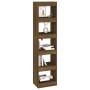 Brown oak shelving/space divider 40x30x166 cm by vidaXL, Bookcases and shelves - Ref: Foro24-813595, Price: 60,16 €, Discount: %