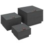 Storage boxes with lid, set of 3, made of solid gray pine wood. by vidaXL, Lockers and storage cabinets - Ref: Foro24-818247,...