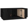 Mesa de centro de madera maciza de pino negro 100x50x41 cm de vidaXL, Mesas de centro - Ref: Foro24-818259, Precio: 115,99 €,...