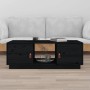 Mesa de centro de madera maciza de pino negro 100x50x35 cm de vidaXL, Mesas de centro - Ref: Foro24-818269, Precio: 100,99 €,...