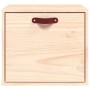 Armario de pared de madera maciza de pino 40x30x35 cm de vidaXL, Estantes y estanterías - Ref: Foro24-818345, Precio: 52,99 €...