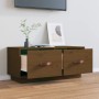 Honey brown solid pine wood TV cabinet 80x34x35 cm by vidaXL, TV Furniture - Ref: Foro24-818243, Price: 99,99 €, Discount: %