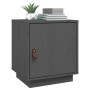 Bedside tables 2 pcs solid gray pine wood 40x34x45 cm by vidaXL, Nightstands - Ref: Foro24-818280, Price: 66,13 €, Discount: %