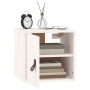 Solid white pine wood wall cabinet 31.5x30x30 cm by vidaXL, Shelves and shelves - Ref: Foro24-818357, Price: 27,31 €, Discoun...