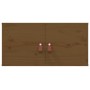 Wall cabinets 2 pcs honey brown pine wood 60x30x30 cm by vidaXL, Shelves and shelves - Ref: Foro24-818372, Price: 114,42 €, D...