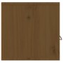 Wall cabinets 2 pcs honey brown pine wood 60x30x30 cm by vidaXL, Shelves and shelves - Ref: Foro24-818372, Price: 114,42 €, D...