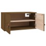 Wall cabinets 2 pcs honey brown pine wood 60x30x30 cm by vidaXL, Shelves and shelves - Ref: Foro24-818372, Price: 114,42 €, D...