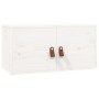 Wall-mounted cabinet, 2 units, solid white pine wood, 60x30x30 cm by vidaXL, Shelves and shelves - Ref: Foro24-818368, Price:...