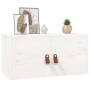 Wall-mounted cabinet, 2 units, solid white pine wood, 60x30x30 cm by vidaXL, Shelves and shelves - Ref: Foro24-818368, Price:...