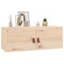 Wall cabinets 2 pcs solid pine wood 80x30x30 cm by vidaXL, Shelves and shelves - Ref: Foro24-818376, Price: 126,60 €, Discoun...