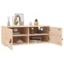 Wall cabinets 2 pcs solid pine wood 80x30x30 cm by vidaXL, Shelves and shelves - Ref: Foro24-818376, Price: 126,60 €, Discoun...