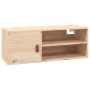 Armario de pared de madera maciza de pino 80x30x30 cm de vidaXL, Estantes y estanterías - Ref: Foro24-818385, Precio: 58,88 €...