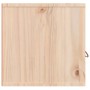 Armario de pared de madera maciza de pino 80x30x30 cm de vidaXL, Estantes y estanterías - Ref: Foro24-818385, Precio: 58,88 €...