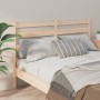 Solid pine wood bed headboard 166x4x100 cm by vidaXL, Headboards and footboards - Ref: Foro24-818430, Price: 39,99 €, Discoun...