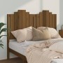 Honey brown solid pine wood bed headboard 141x4x110 cm by vidaXL, Headboards and footboards - Ref: Foro24-818468, Price: 69,9...