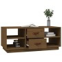 Solid honey brown pine wood coffee table 100x50x41 cm by vidaXL, Coffee table - Ref: Foro24-818273, Price: 95,64 €, Discount: %