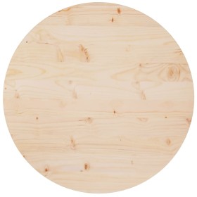 Superficie de mesa madera maciza de pino Ø70x2,5 cm de vidaXL, Tableros para mesas - Ref: Foro24-813648, Precio: 72,79 €, Des...