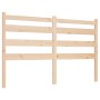 Cabecero de cama madera maciza de pino 141x4x100 cm de vidaXL, Cabeceros y pies de cama - Ref: Foro24-818415, Precio: 45,45 €...