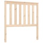 Cabecero de cama madera maciza de pino 96x6x101 cm de vidaXL, Cabeceros y pies de cama - Ref: Foro24-818500, Precio: 32,38 €,...