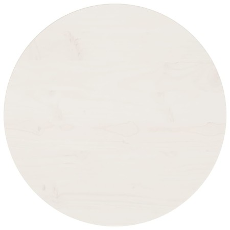 Solid white pine wood table surface Ø50x2.5 cm by vidaXL, Table tops - Ref: Foro24-813653, Price: 27,83 €, Discount: %