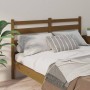 Honey brown solid pine wood bed headboard 166x4x100 cm by vidaXL, Headboards and footboards - Ref: Foro24-818433, Price: 31,9...