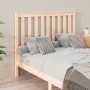 Cabecero de cama madera maciza de pino 146x6x101 cm de vidaXL, Cabeceros y pies de cama - Ref: Foro24-818520, Precio: 38,99 €...