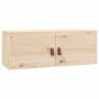 Hängeschrank aus massivem Kiefernholz 80x30x30 cm von vidaXL, Regale und Regale - Ref: Foro24-818375, Preis: 70,97 €, Rabatt: %