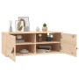 Hängeschrank aus massivem Kiefernholz 80x30x30 cm von vidaXL, Regale und Regale - Ref: Foro24-818375, Preis: 70,97 €, Rabatt: %