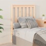 Cabecero de cama madera maciza de pino 81x6x101 cm de vidaXL, Cabeceros y pies de cama - Ref: Foro24-818495, Precio: 37,13 €,...