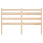 Solid pine wood bed headboard 186x4x100 cm by vidaXL, Headboards and footboards - Ref: Foro24-818435, Price: 41,08 €, Discoun...