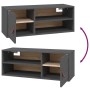 Wall cabinets 2 pcs solid gray pine wood 80x30x30 cm by vidaXL, Shelves and shelves - Ref: Foro24-818390, Price: 80,19 €, Dis...